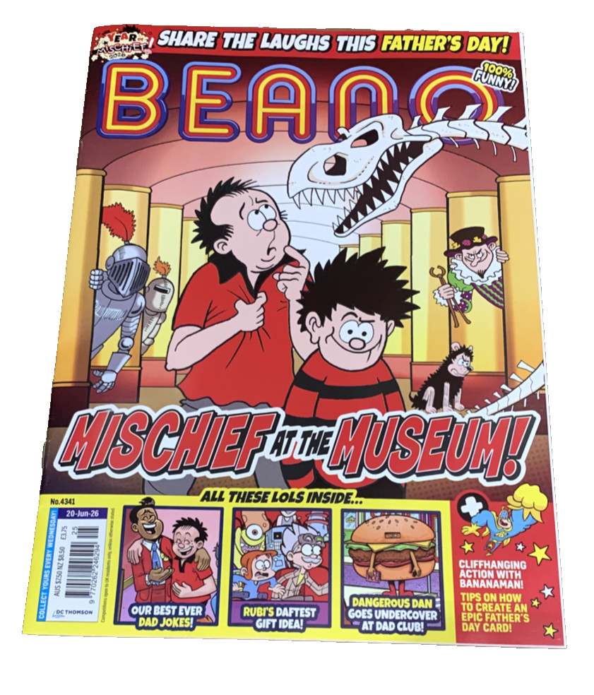 Beano Comics 20/06/26 20th June 2026 4341
