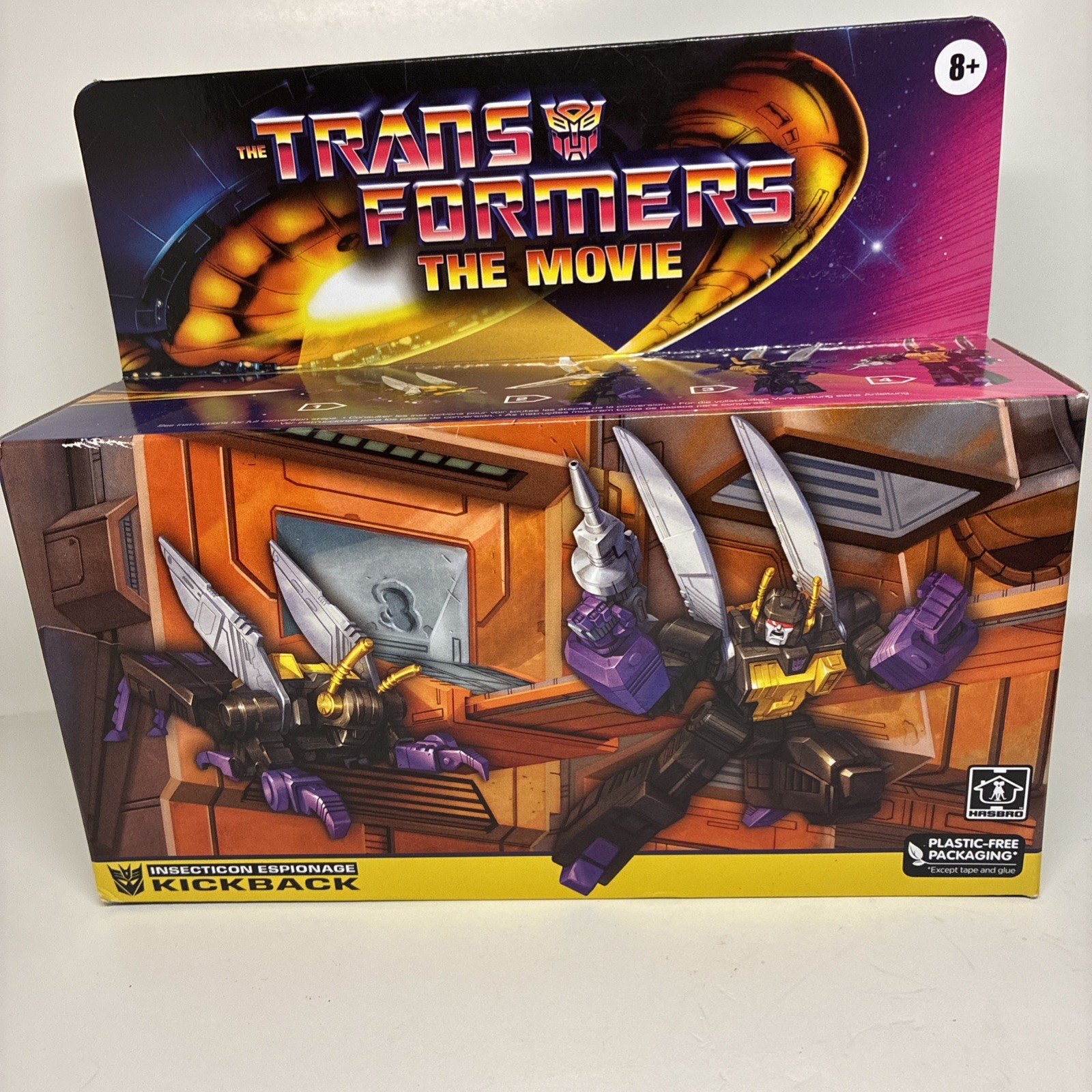 Hasbro Transformers The Movie Retro G1 Kickback Figura Esclusiva