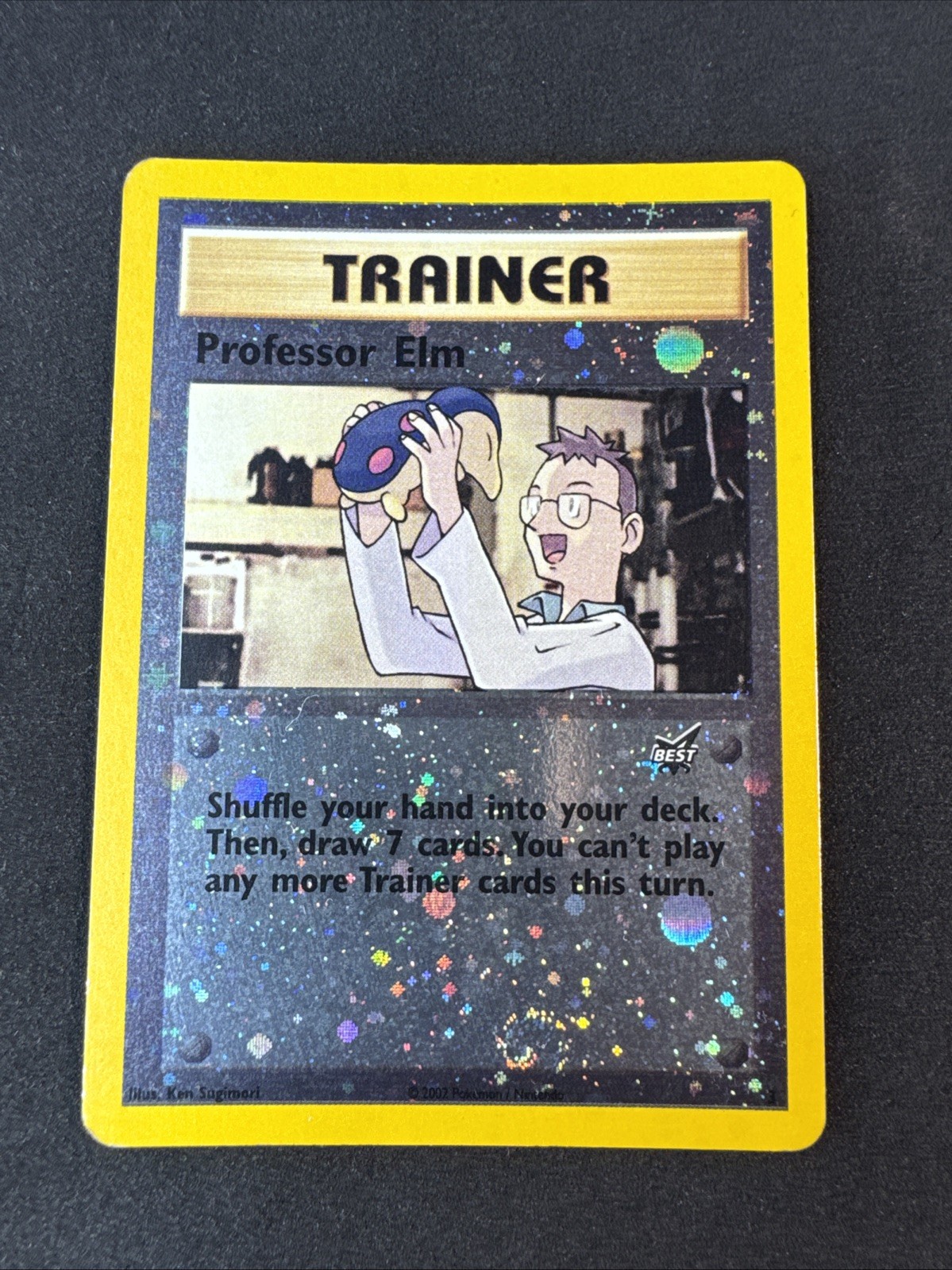 Swirl!!! Professor Elm 003/009 Best of Reverse Holo BPokemon