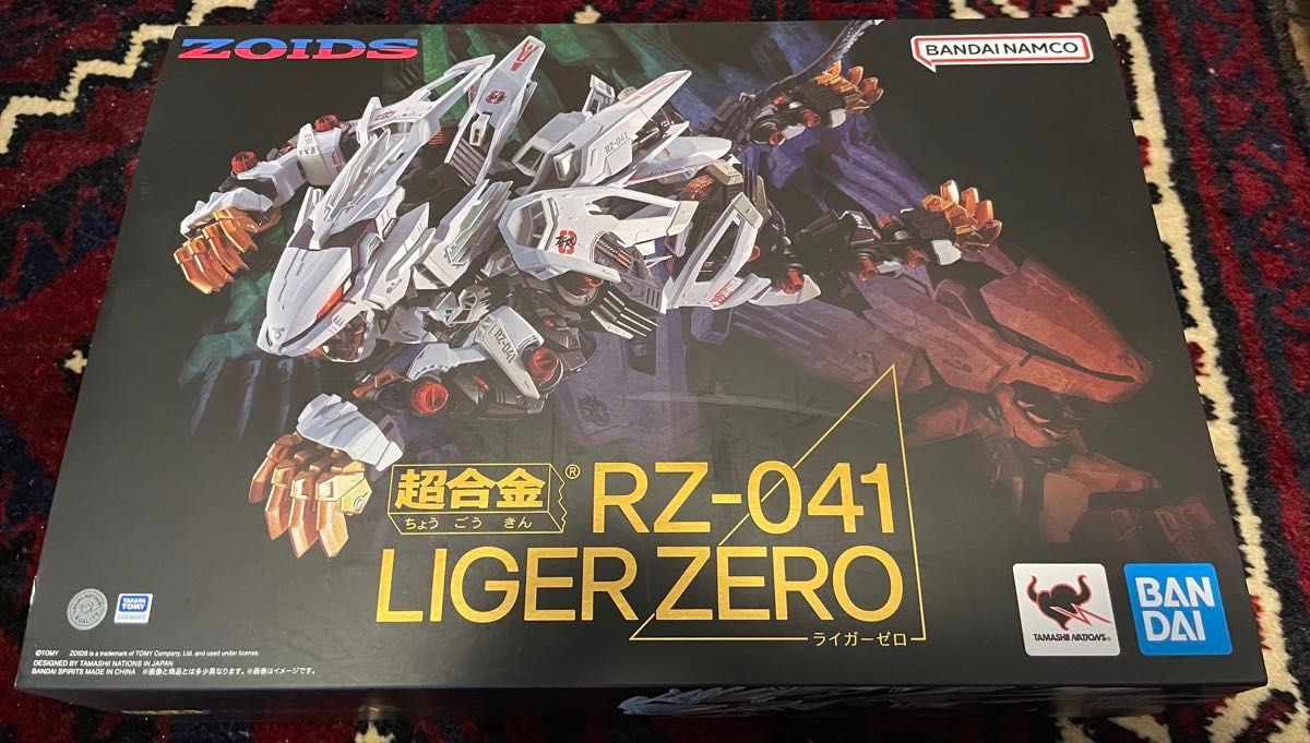Chogokin RZ 041 Liger Zero ZOIDS BANDAI