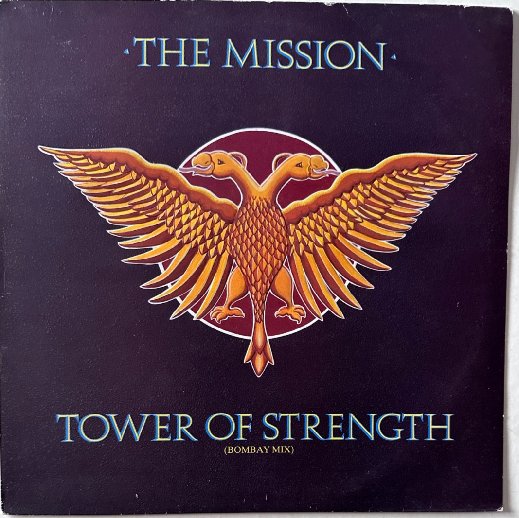 THE MISSION - Tower Of Strength. Vinyl 12" Single. Mercury MYTHX422 1987. EX/EX