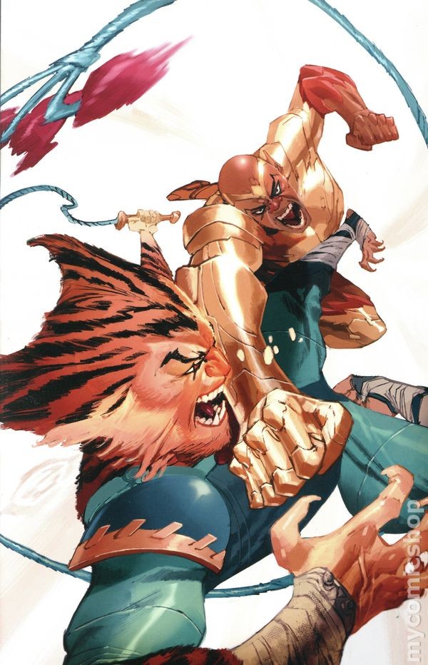 Thundercats X Silverhawks #5I quasi nuovo 2026 immagine stock