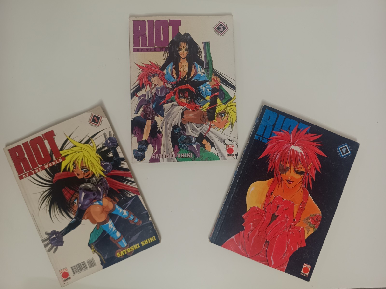 Planet Manga Riot of the World 1 3 4