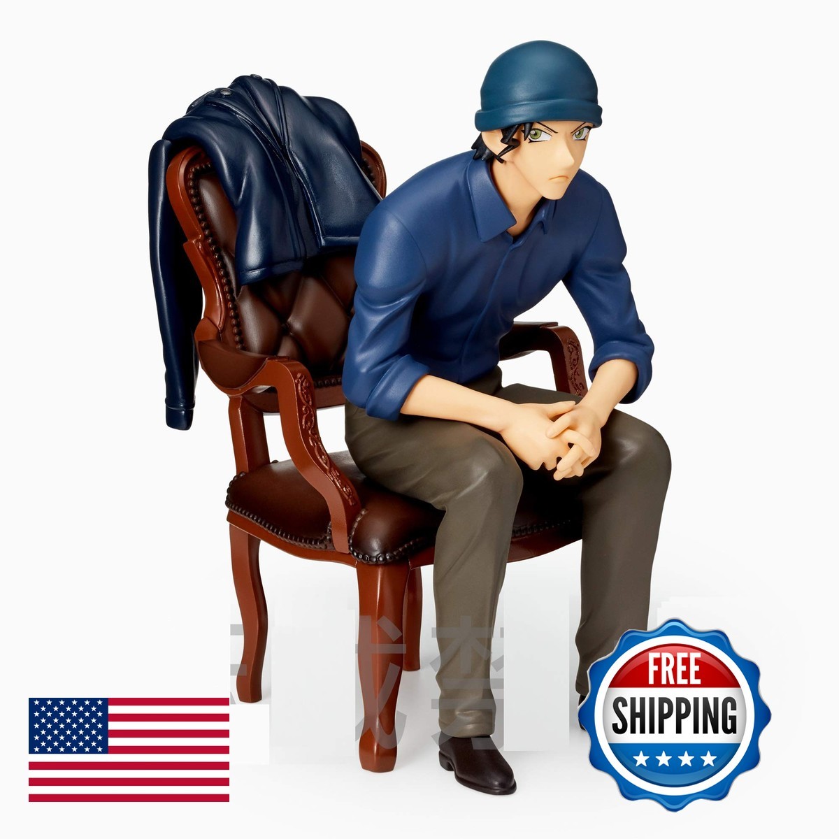 Statuina statuina SEGA detective Conan Akai Shuichi 13 cm