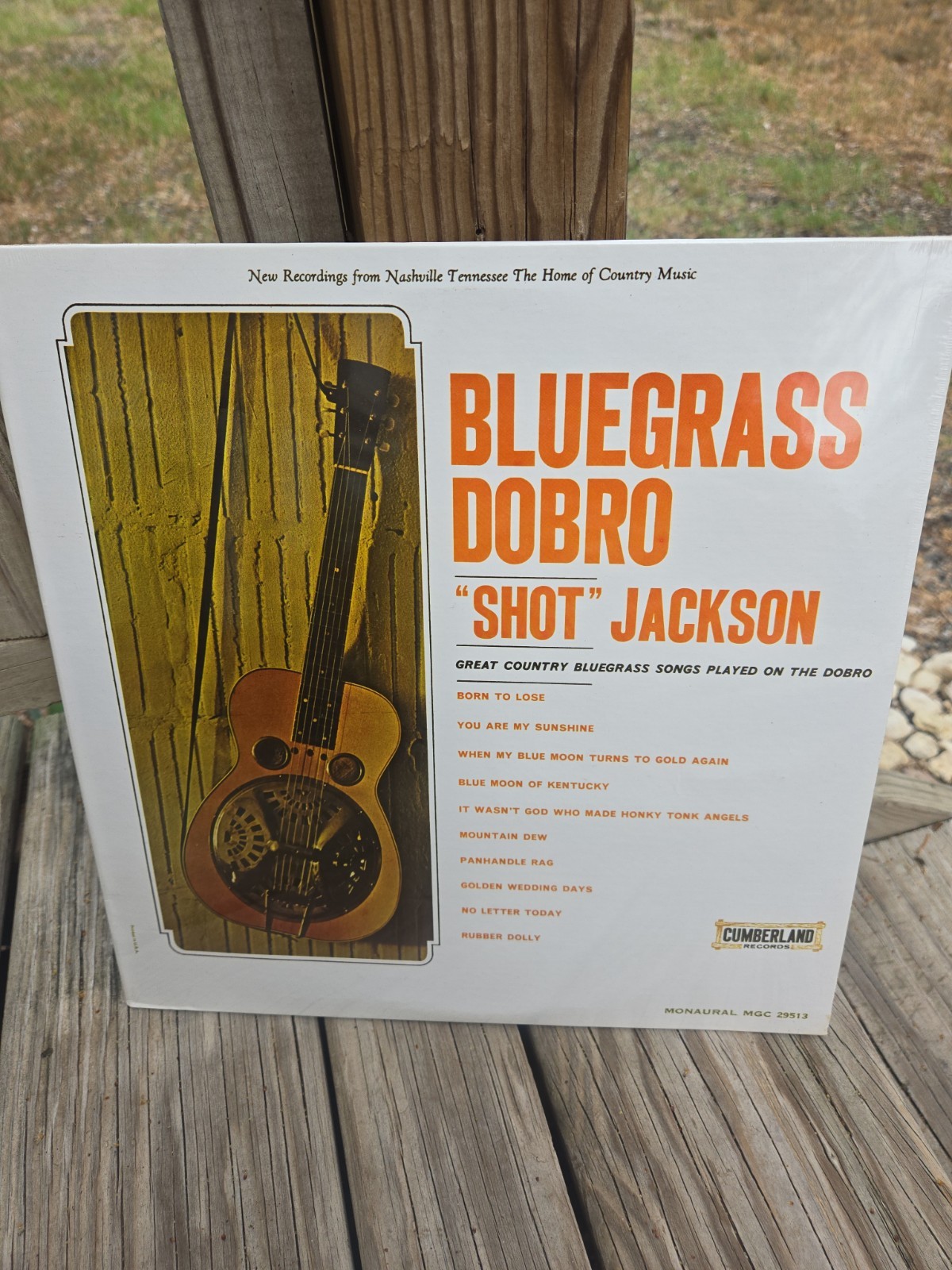 Bluegrass Dobro Shot Jackson Cumberland Records Sealed Unopened