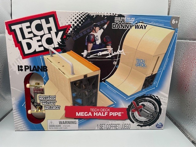 Tech Deck Danny Way Mega Half Pipe Signature Board SCATOLA SIGILLATA X-Connect Creator
