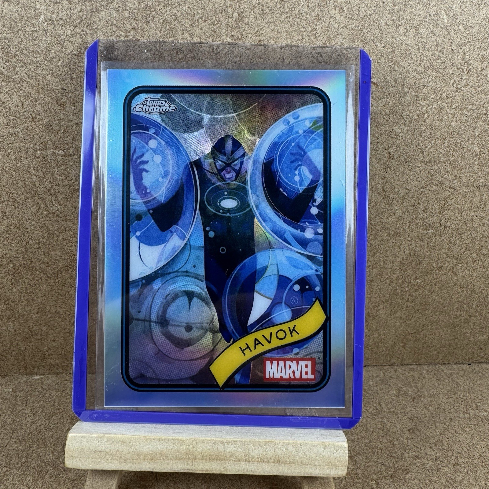 2025 Topps Chrome Marvel Havok Silver Refractor #19