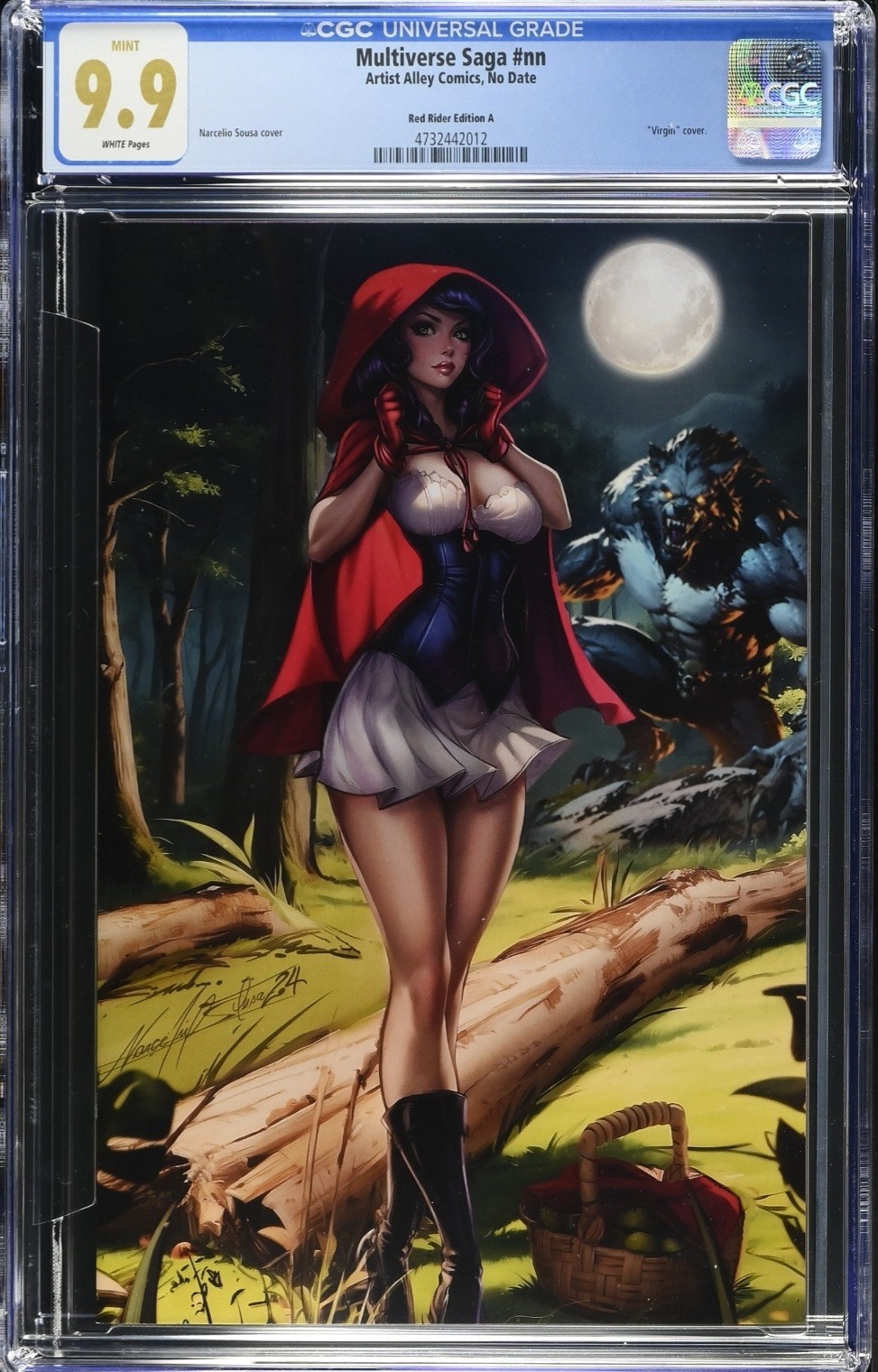 🔥CGC 9.9🔥 Saga Multiverso: Cappuccetto Rosso - 2026 - Narcelio Sousa