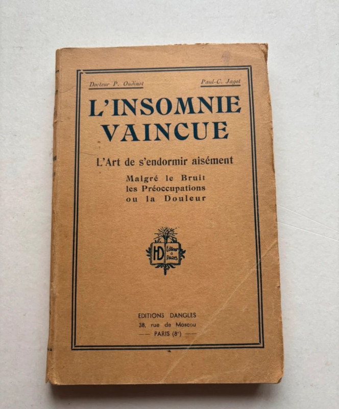 L'Insomnie vaincue L'art de s'endormir aisément