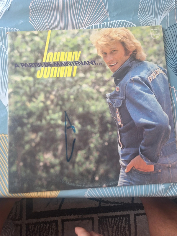 Disque 33t Johnny Hallyday