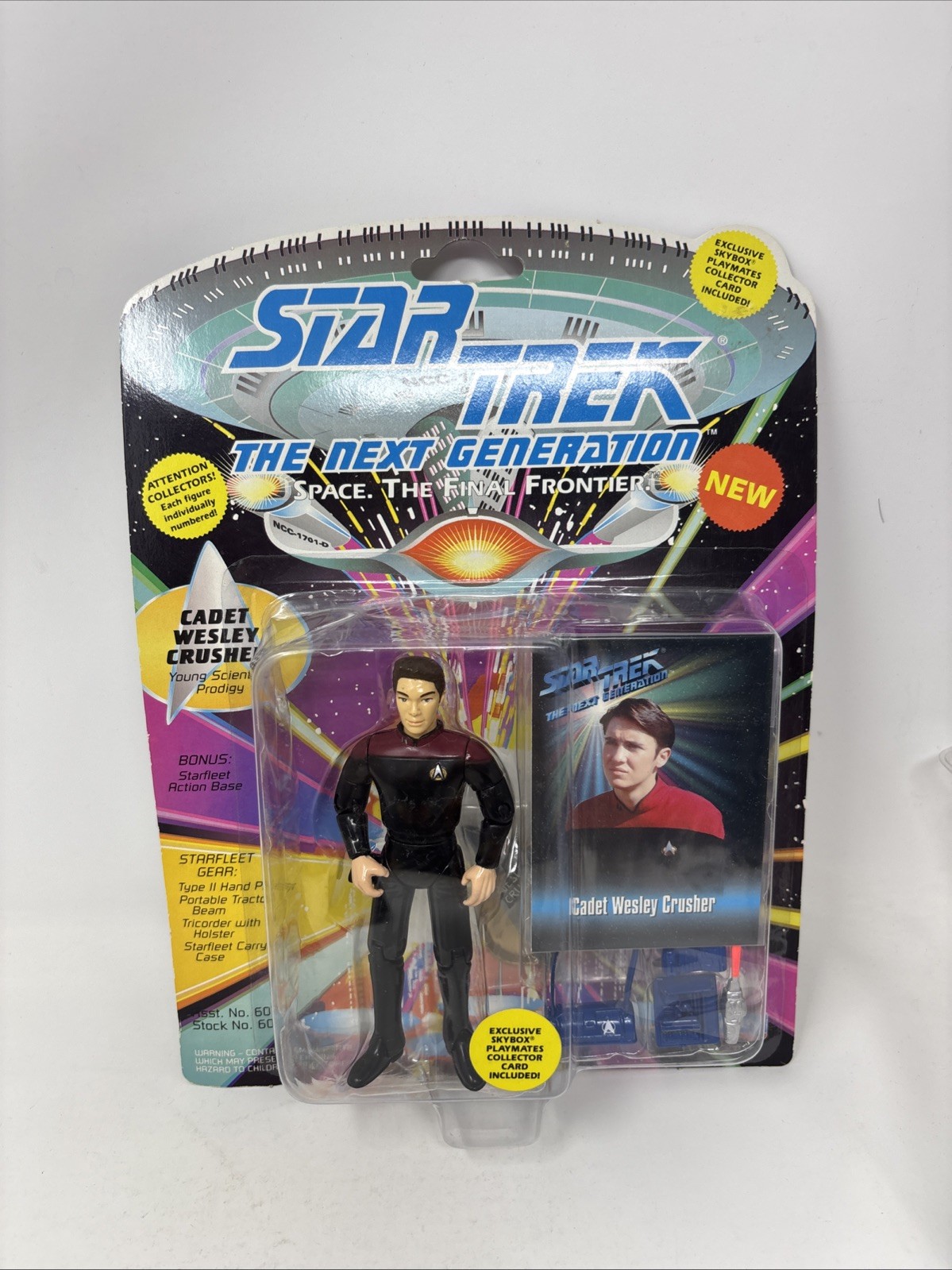 Modellino Playmates Star Trek The Next Generation Cadet Wesley Crusher 1993