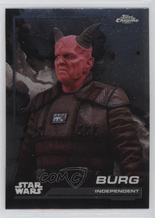 2024 Topps Chrome Star Wars Independent Burg #60 4et