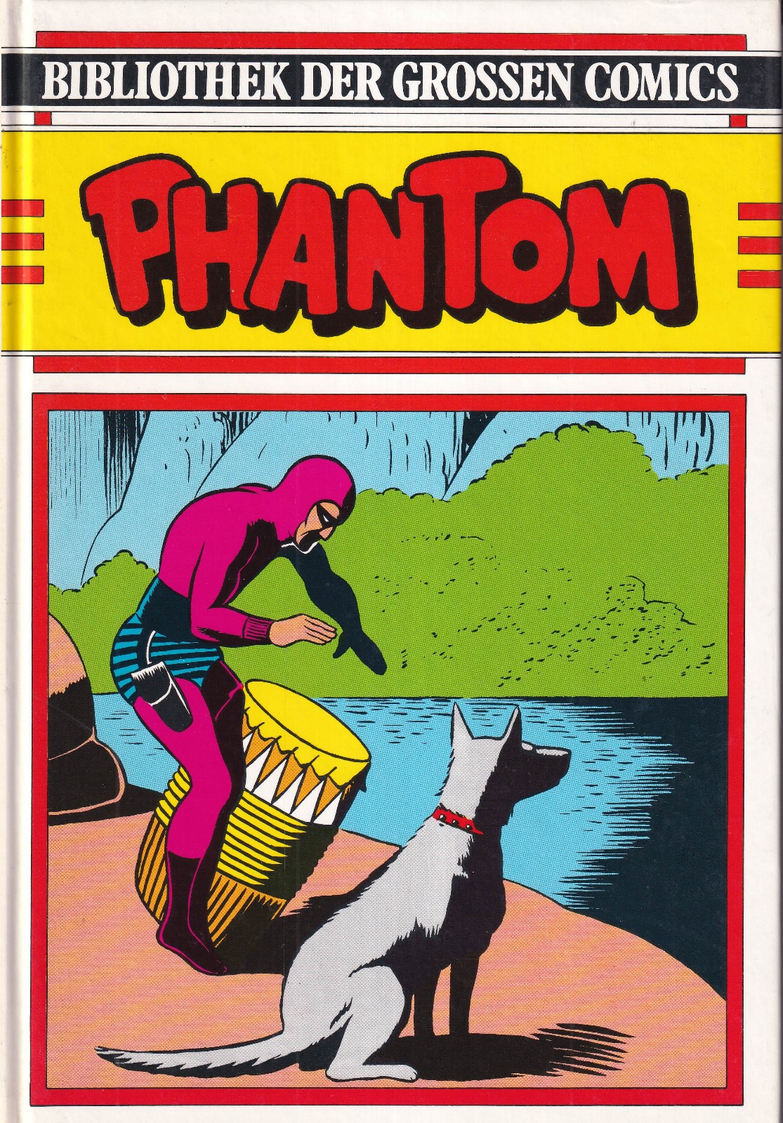 Biblioteca fantasma dei grandi fumetti Hethke 1982 copertina rigida