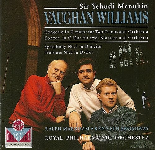 MENUHIN/RPO - Vaughan Williams: Concerto In C Major For Two Pianos And - CD