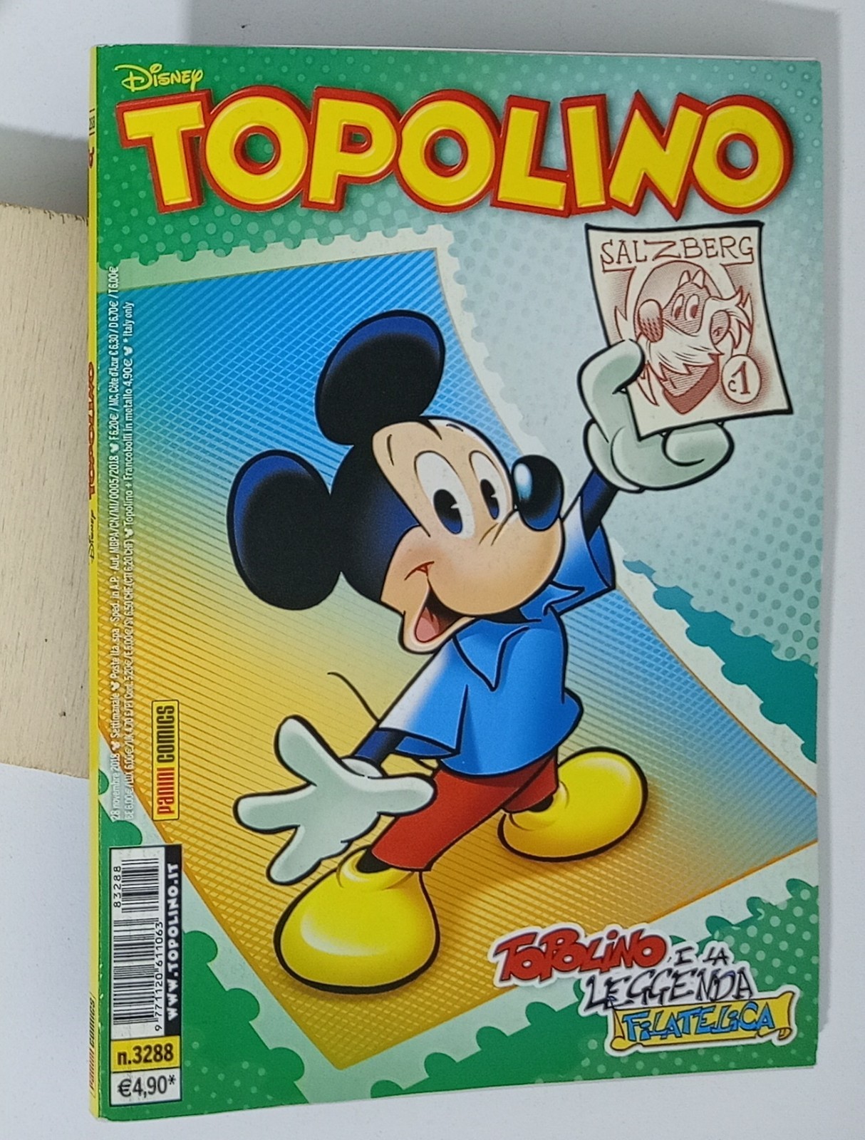 I148400 TOPOLINO Libretto n. 3288 - Panini 2018