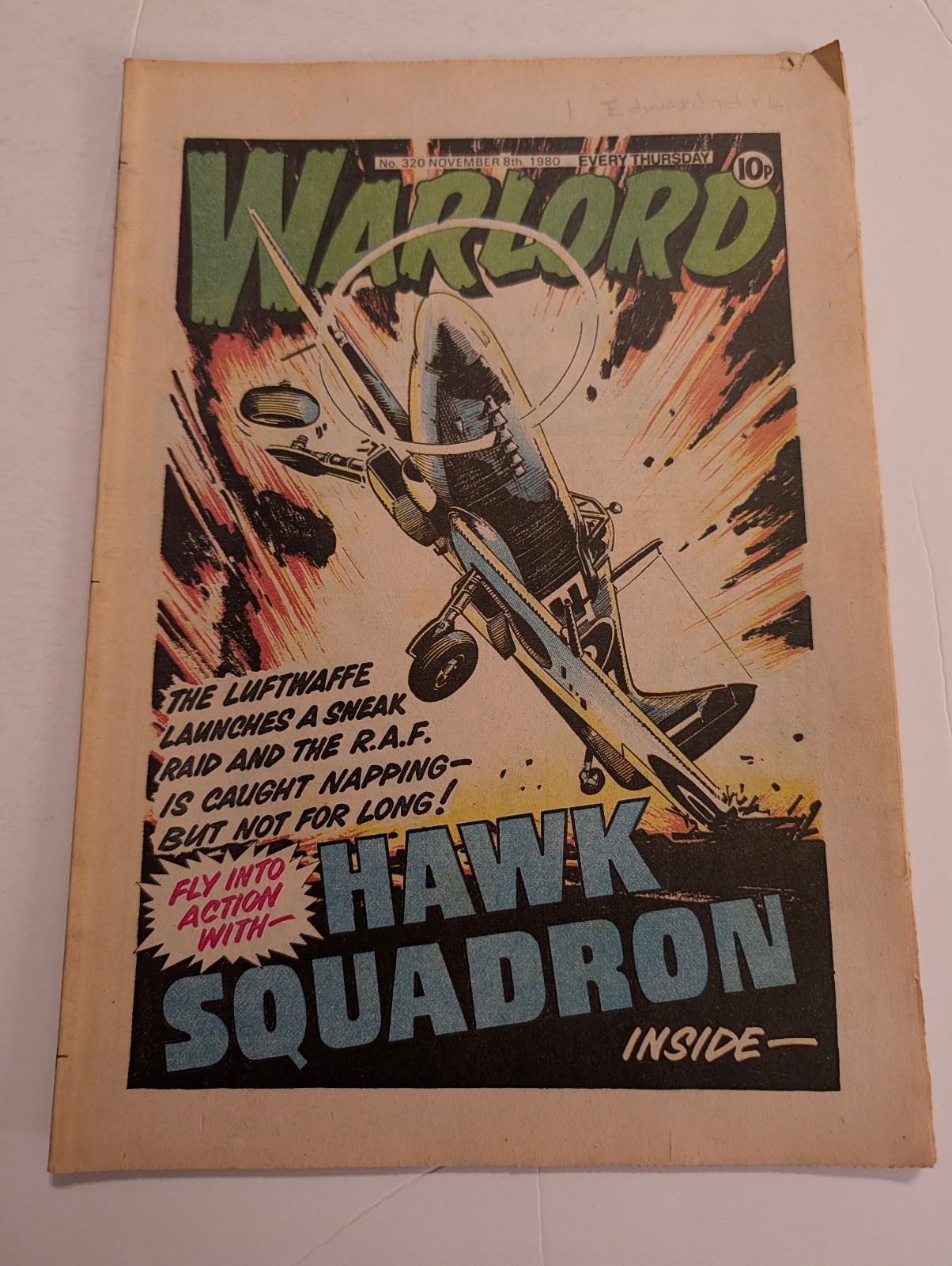 Warlord Comic No 320, November 8th 1980.
