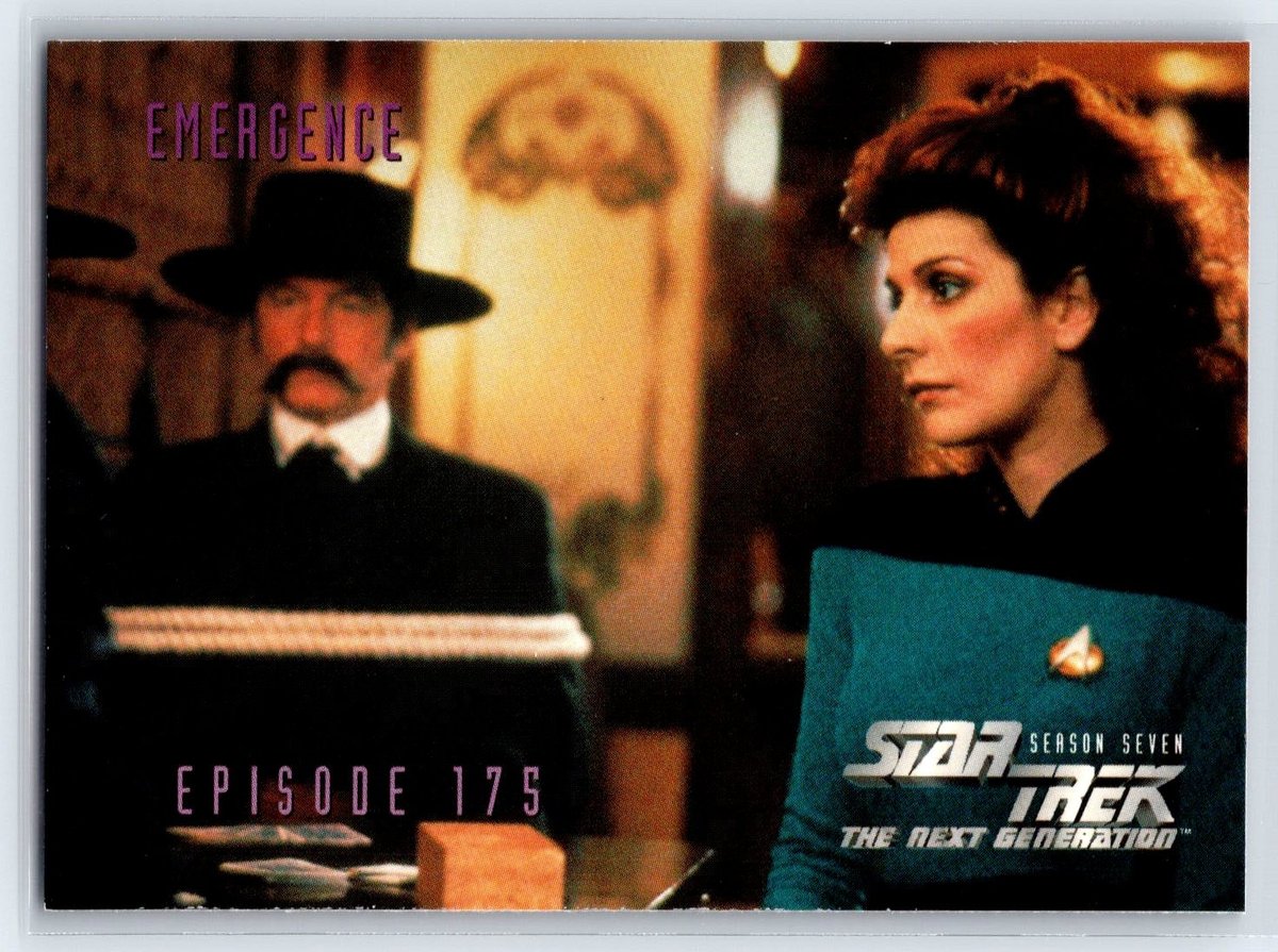 1999 SkyBox Star Trek: The Next Generation Season 7 Emergence #713