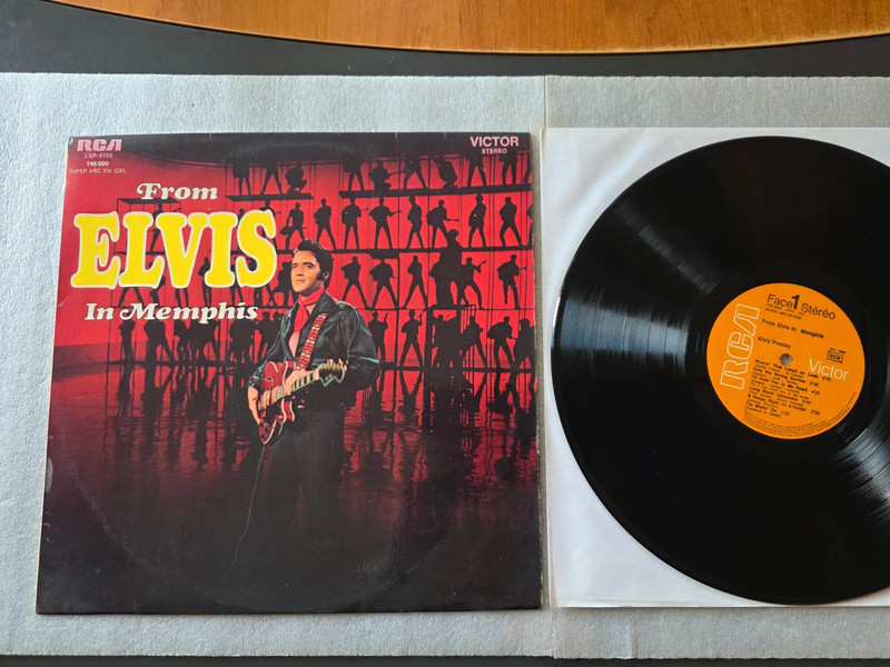 lp 33 tour elvis in menphis elvis presley original biem