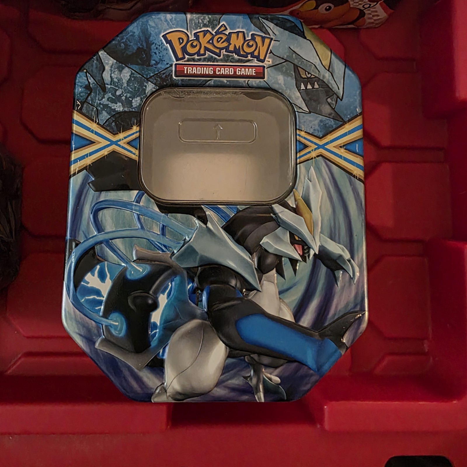 Pokemon Tin Kyurem EX epoca bianco e nero 2012 (vuoto)