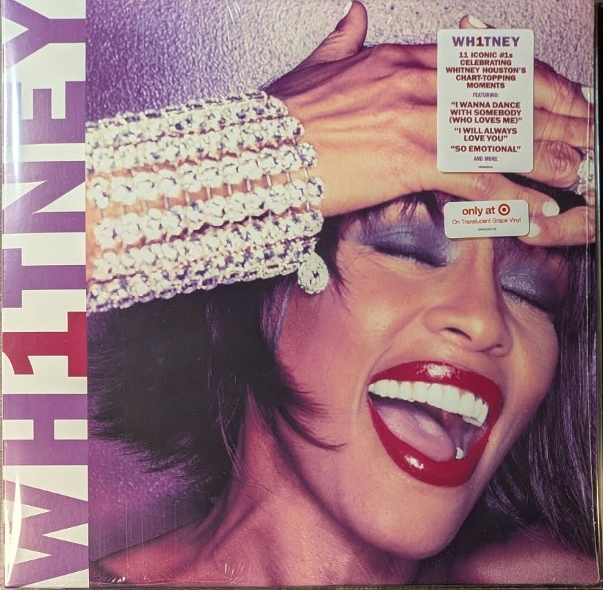 Whitney Houston Wh1tney 1LP best of on limited edition translucent grape vinyl