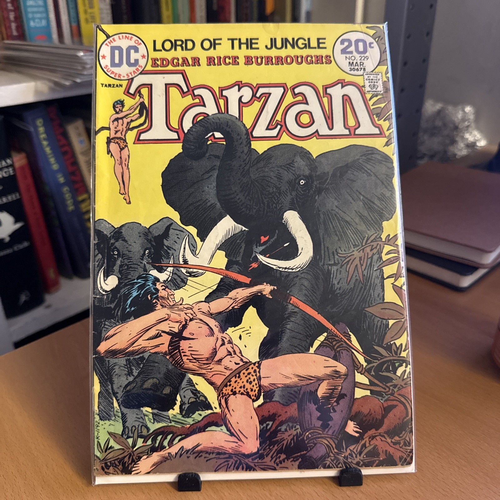 Tarzan Of The Apes #229 Mar '74 Età del Bronzo DC Comics VG