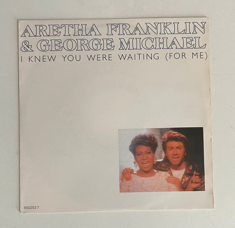 George Michael Aretha Franklin Vinyl I knew you were waiting for me Madonna