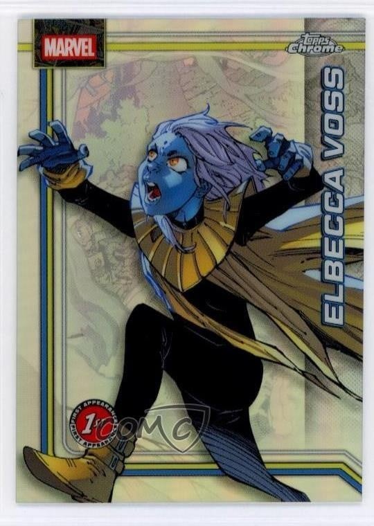 2026 Topps Chrome Marvel Comics Rifrattore Elbecca Voss #114 8d2