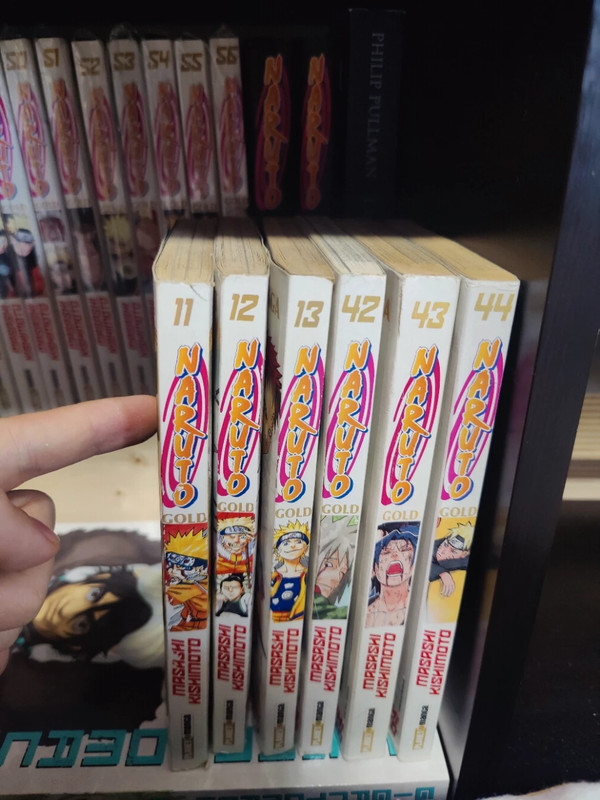 Naruto Gold 11, 12, 13, 42, 43, 44
