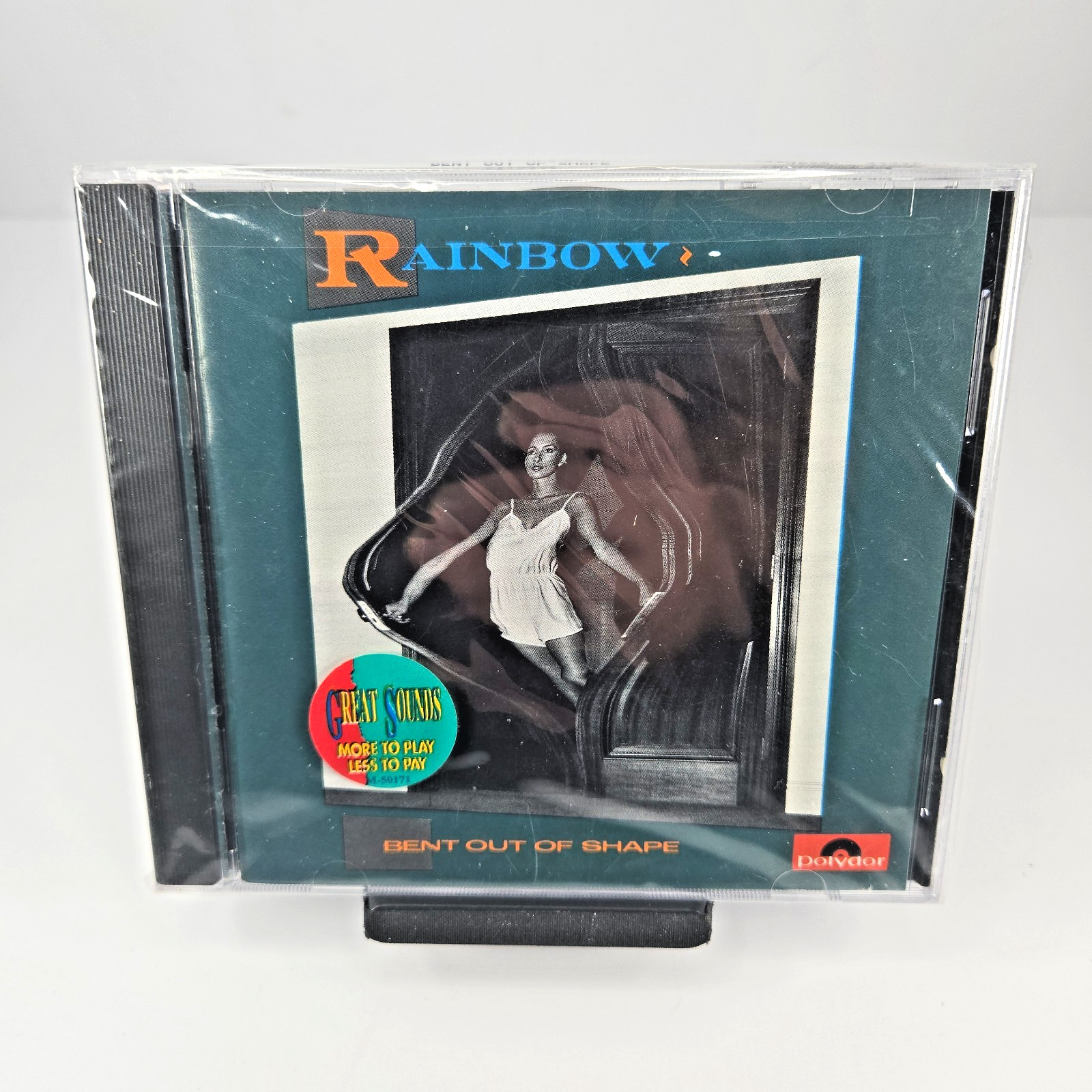 Rainbow Bent Out of Shape CD 1990 Polydor US Reissue New Sealed Hype Sticker