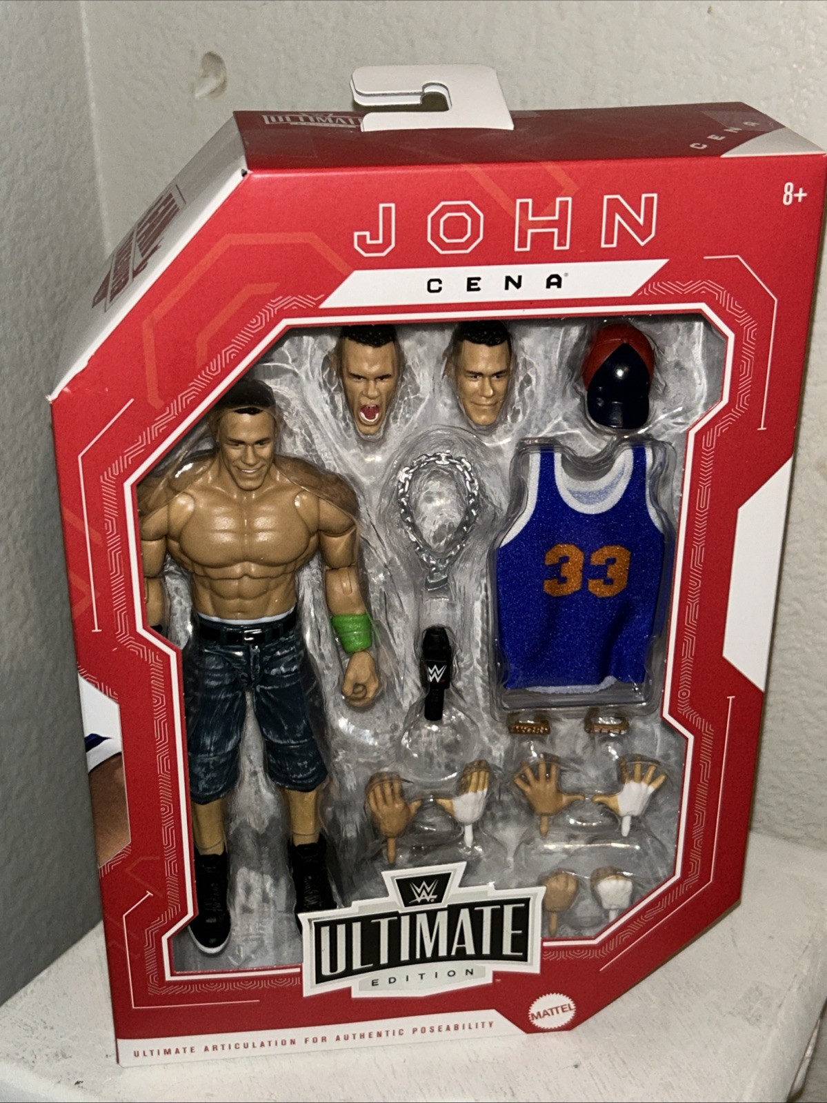 Brand New WWE Ultimate Edition John Cena Fan Takeover Amazon Exclusive MIB