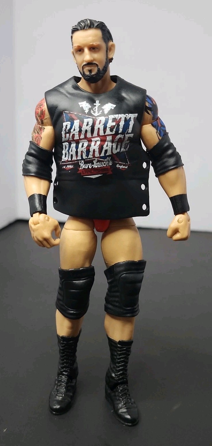 WWE Mattel Elite Series 24 Wade Barrett Action Figure With Vest & Pads