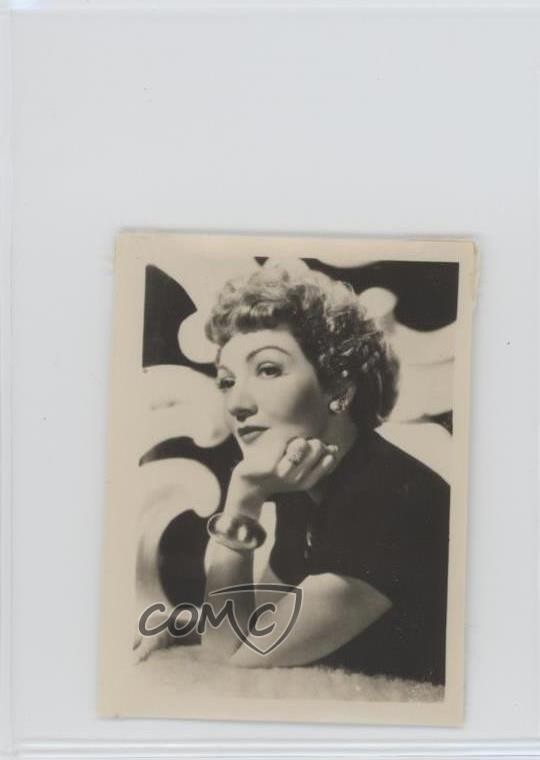 1950s Greiling - Figurine Stelle del Cinema del Mondo Serie C Claudette Colbert 0w6