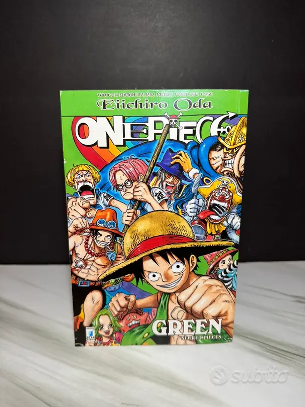 Manga One piece green data book💕📚