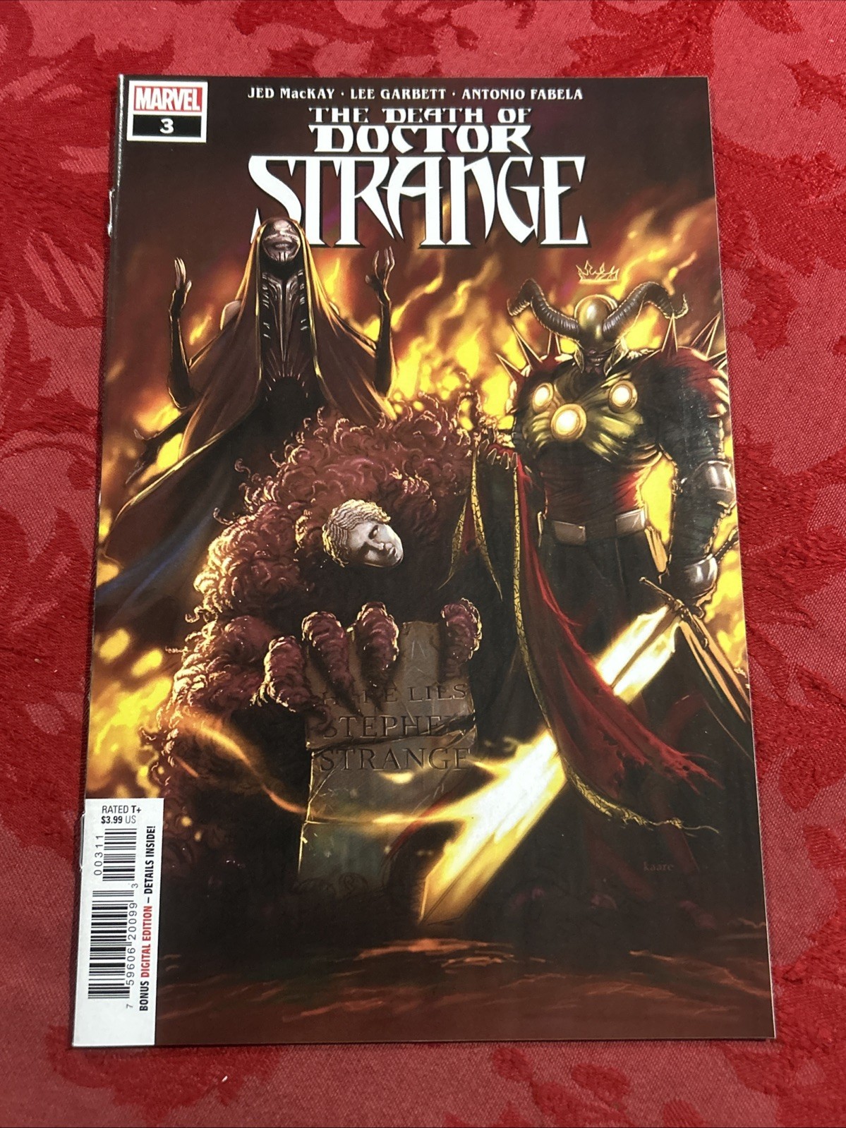 La Morte di Doctor Strange #3 - Marvel 2021 - Tre Madri 1° App. - B/Board