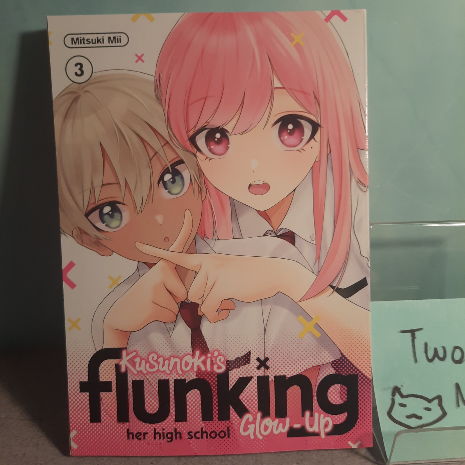 📚 Kusunoki's Flunking Her High-School Glow Up Vol. 3 manga romantici inglesi