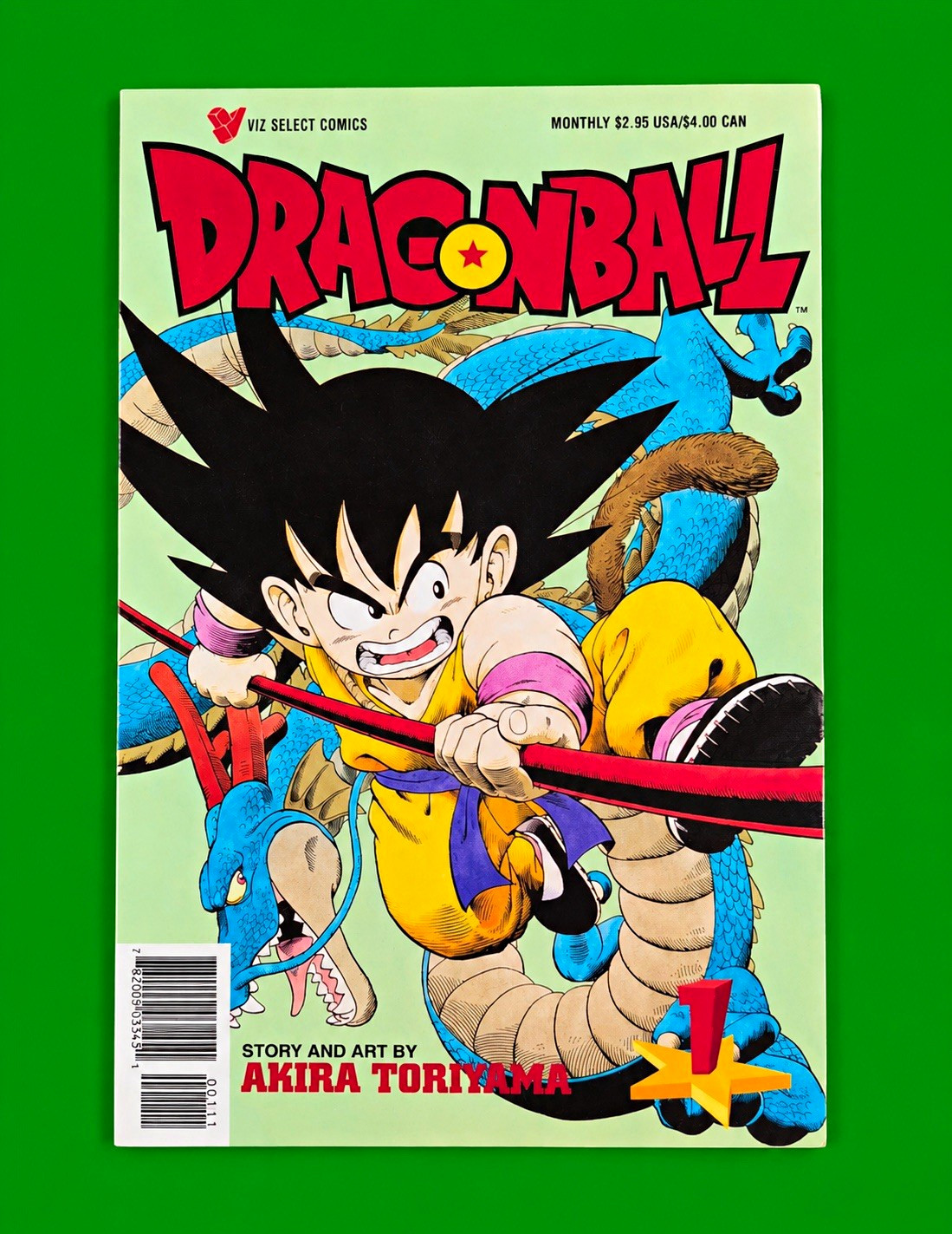 Dragon Ball #1 prima stampa 1998 Viz Comics Manga 1° GOKU Akira Toriyama prima parte