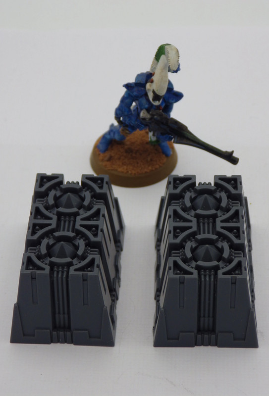 Necrons Crates, energy cell (40k Scenery) x2 2021 TBE decors00058