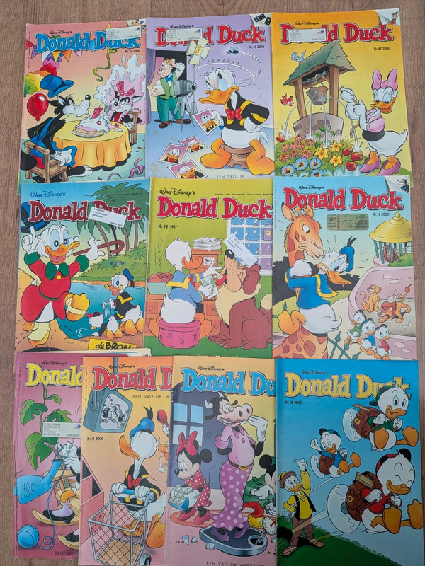 10x Donald Duck Weekblad mix (0275*)