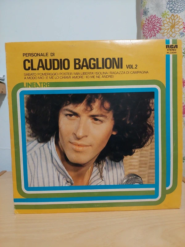 Claudio Baglioni vinile 33 giri