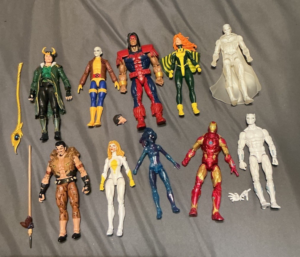 Marvel Legends Kraven Iron Man foraggio sciolto