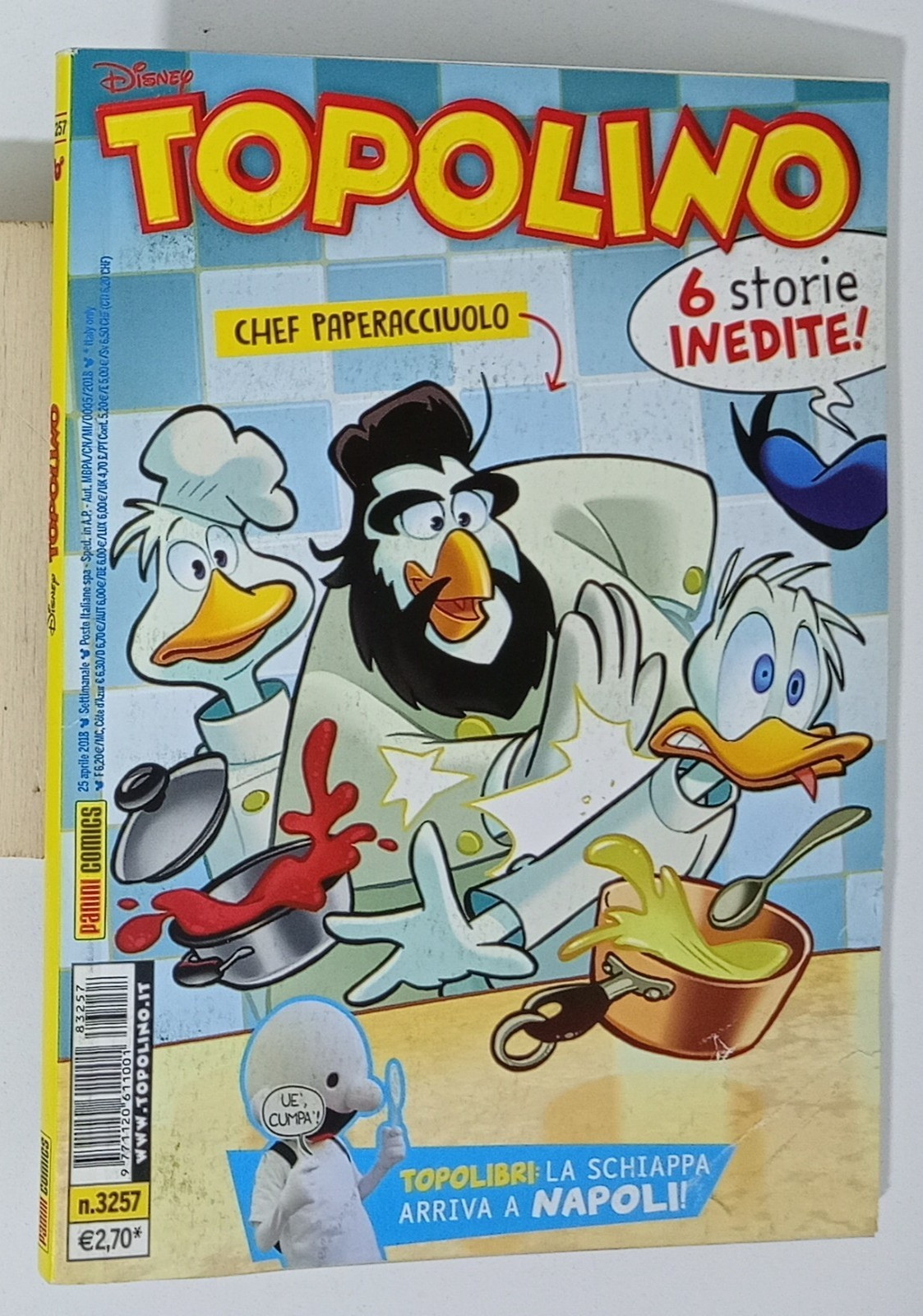 I148395 TOPOLINO Libretto n. 3257 - Panini 2018
