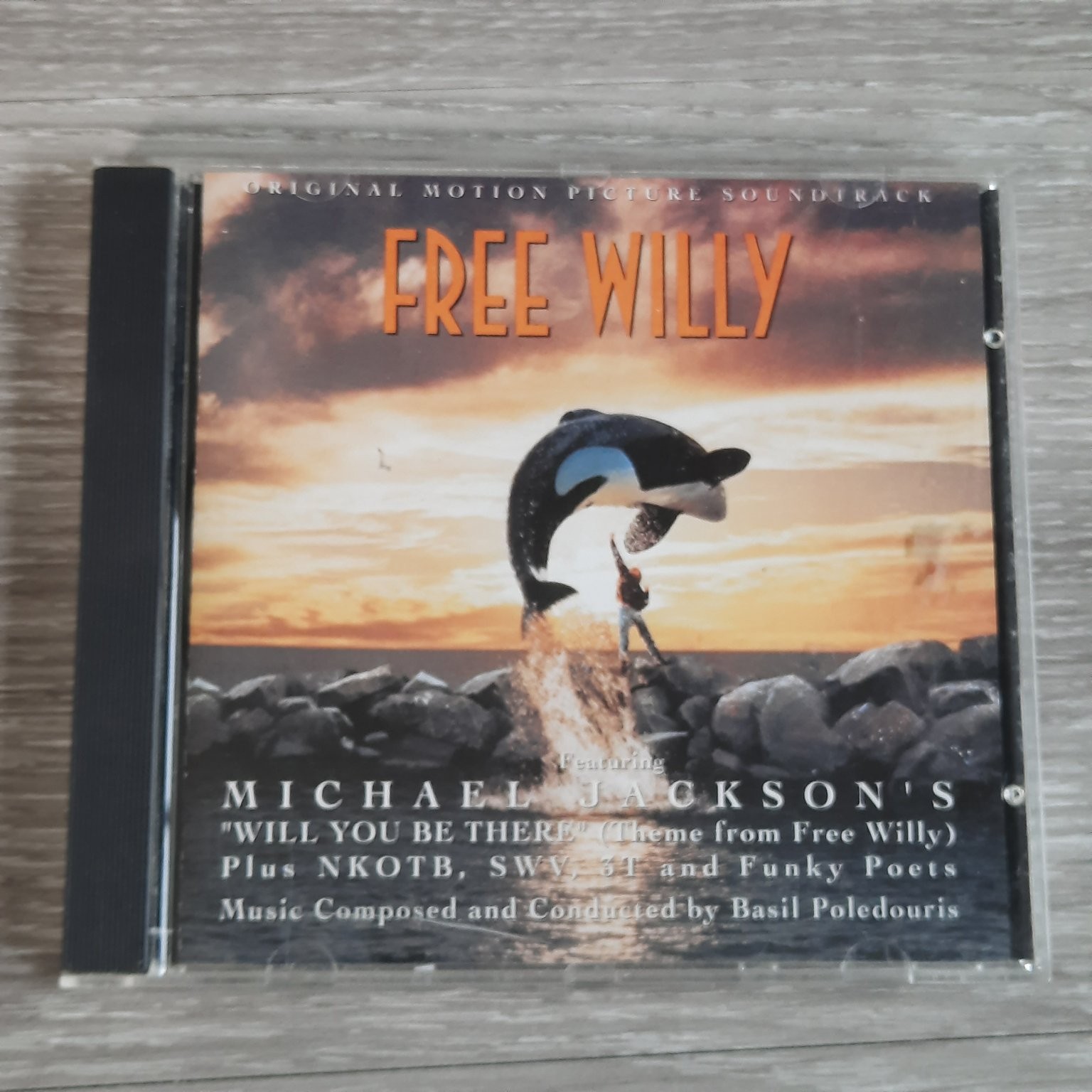 Free Willy Original Motion Picture Soundtrack CD 1993 Michael Jackson Epic