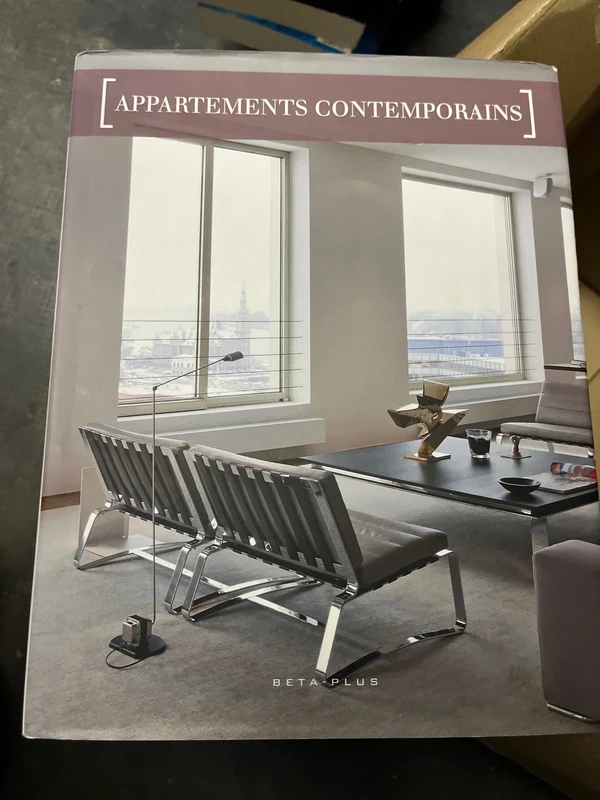 Livre design architecture intérieure déco contemporaine