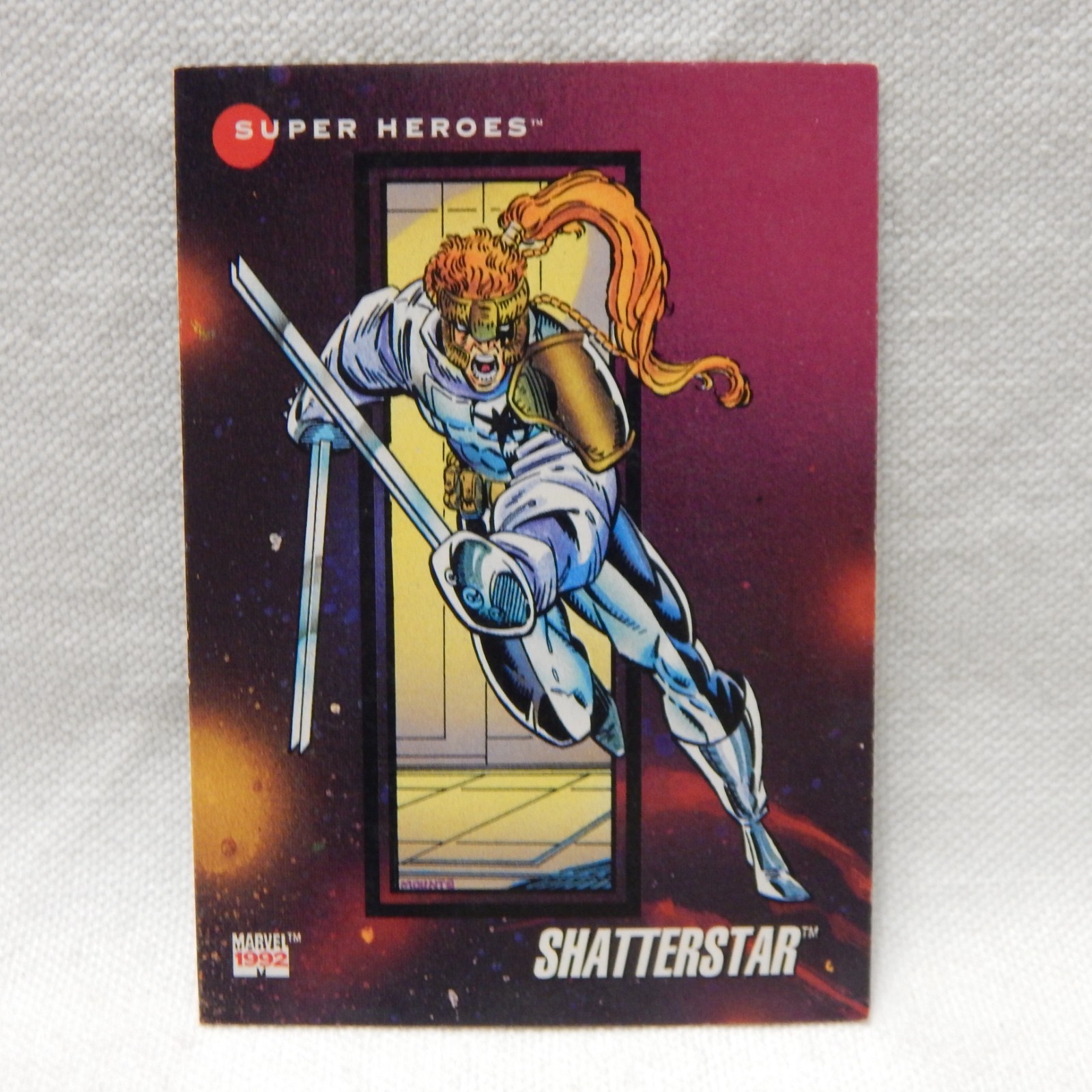 Carta Marvel Universe Super Heroes Shatterstar 42