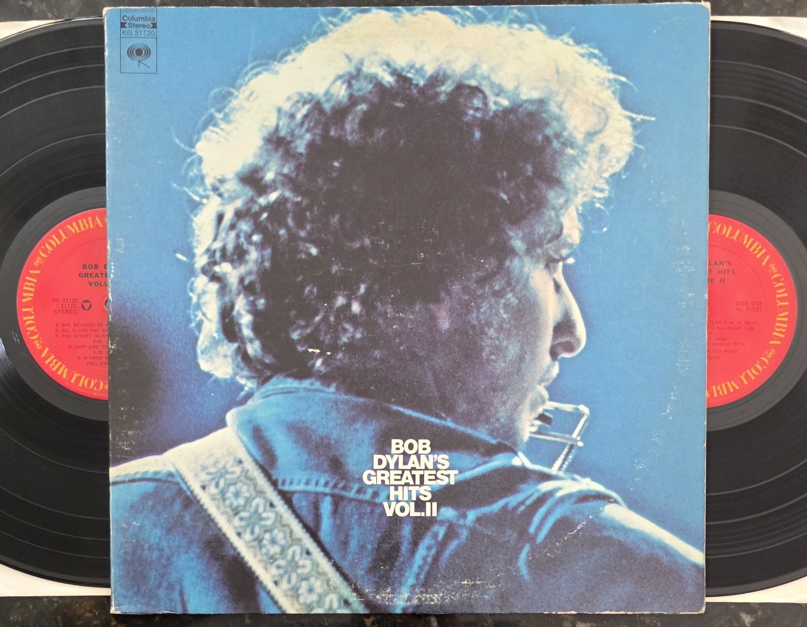 Bob Dylan Greatest Hits Vol. 2 1971 Columbia KG31120 Vinyl 2xLP VTG Record VG+