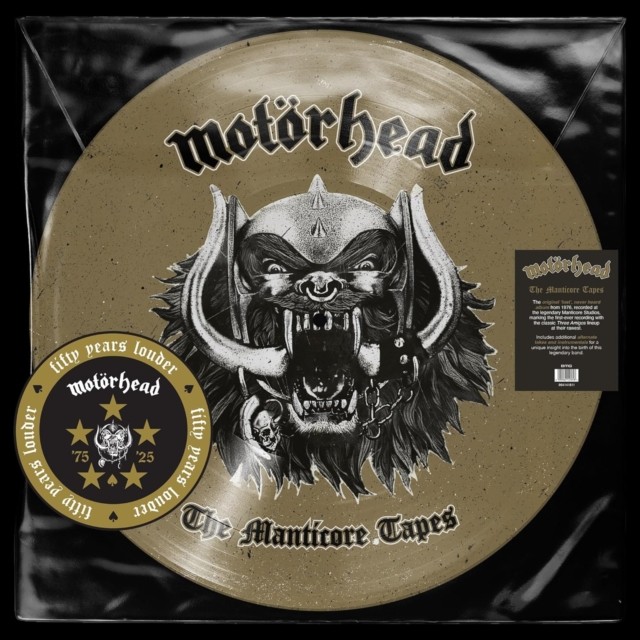 MotorHead: MANTICORE TAPES (PICTURE DISC) (Vinyl) NEW