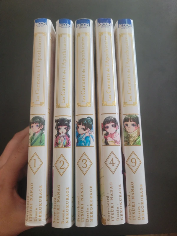 Manga les carnets de l apothicaire