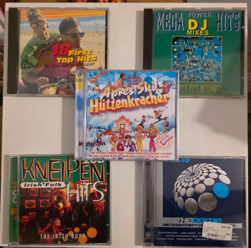 5 Sampler CD Alben
