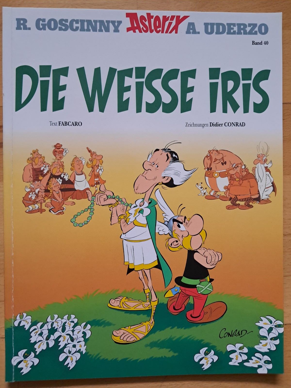 ASTERIX n.40 del 2023 L'iride bianca - TOP Z1 ORIGINALE PRIMA EDIZIONE EHAPA