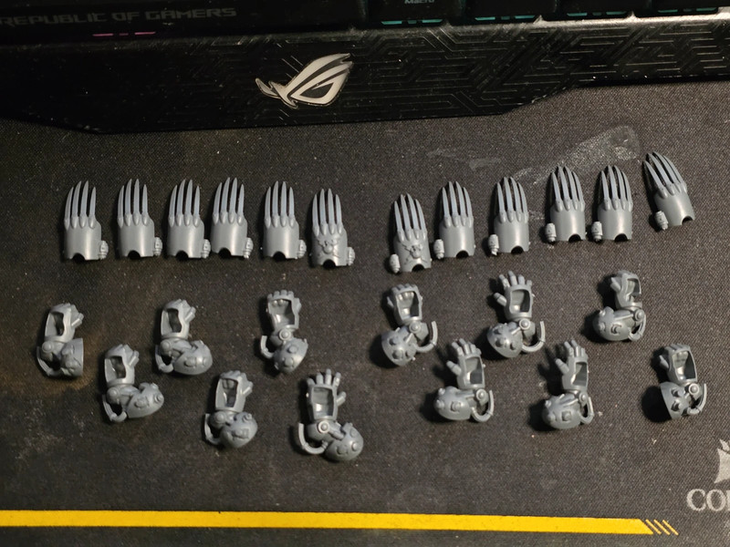 Griffes éclair space marine primaris warhammer 40k
